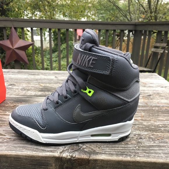 nike air max wedge sneakers